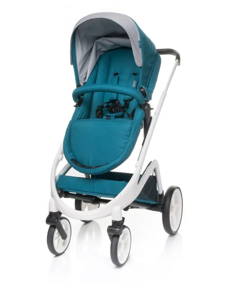 4Baby, Cosmo, wózek wielofunkcyjny 2w1, Dark Turkus