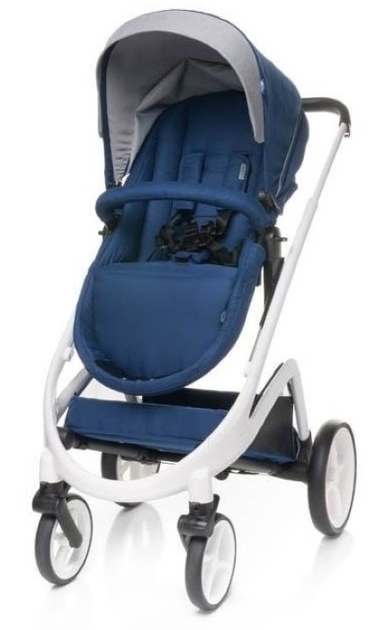 4Baby, Cosmo, wózek wielofunkcyjny 2w1, Navy Blue