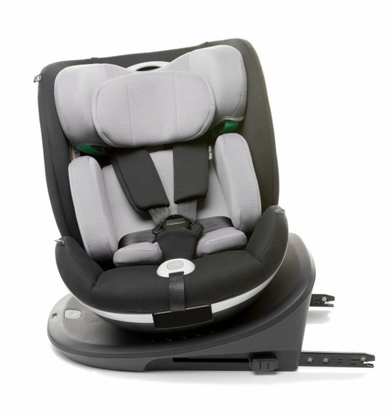 4Baby, Vel-Fix, I-size, fotelik samochodowy, Grey, 0-36 kg