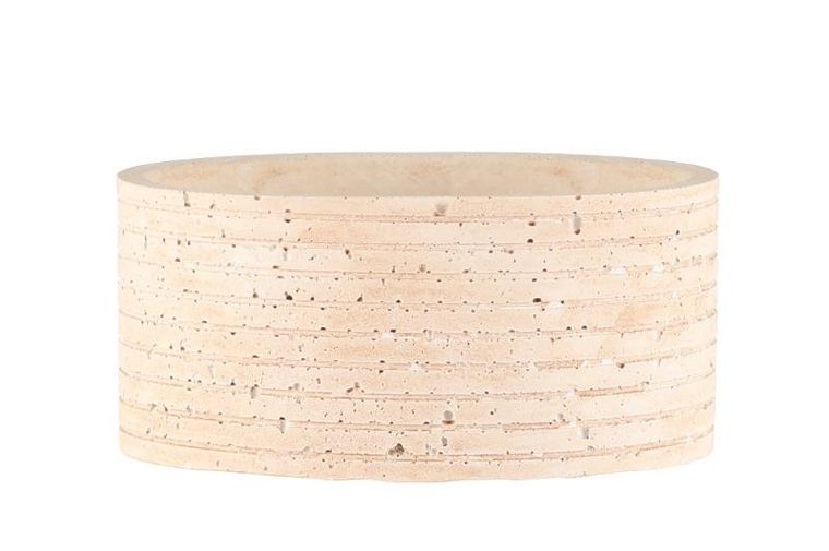 4living, cementowy pojemnik z wieczkiem, Alex, 13-8 cm