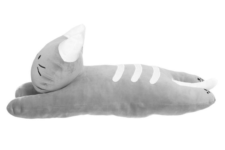 4living, Kot, poduszka do pokoju dziecięcego, 60 cm