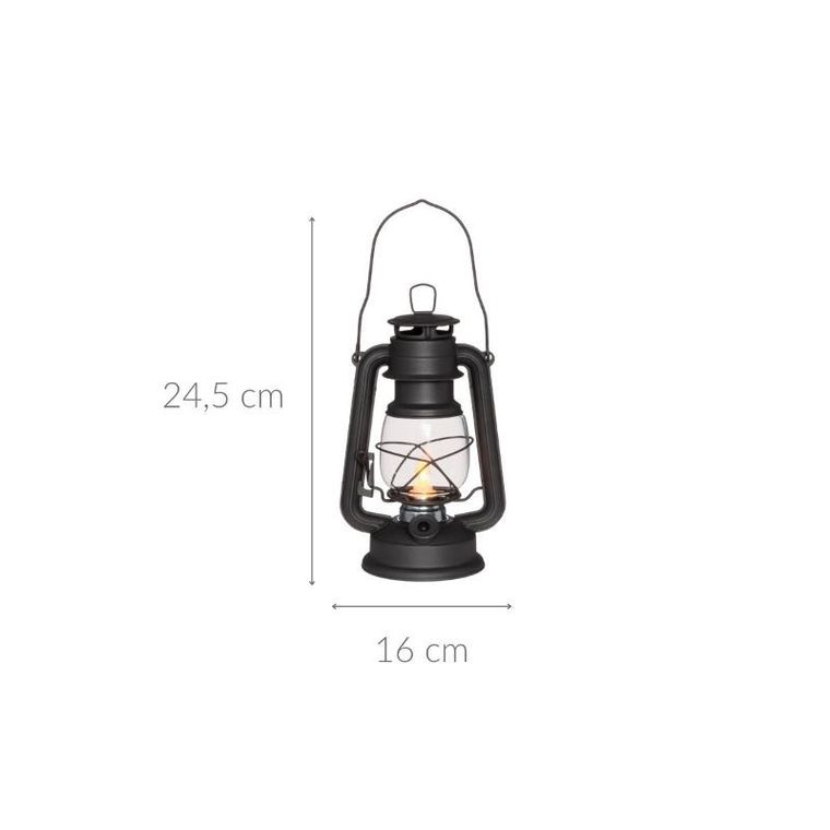 4living, lampa sztormowa led, 24.5 cm