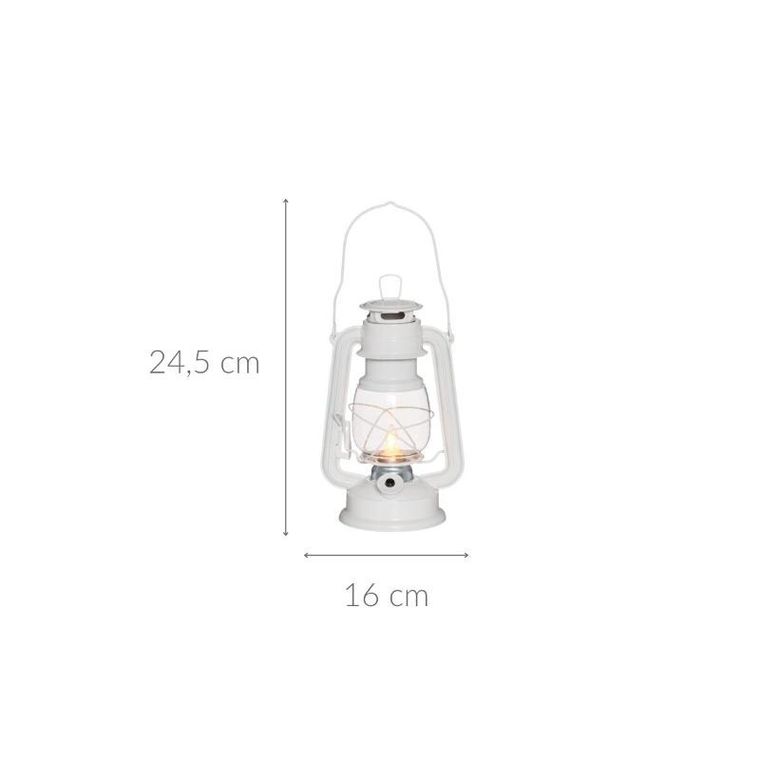 4living, lampa sztormowa Led, 24.5 cm