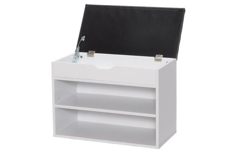 4living, ławka ze schowkiem na buty, 30-60-47 cm