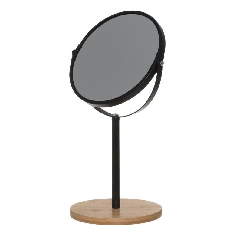 4living, lusterko kosmetyczne na bambusowej podstawie, wys. 34 cm