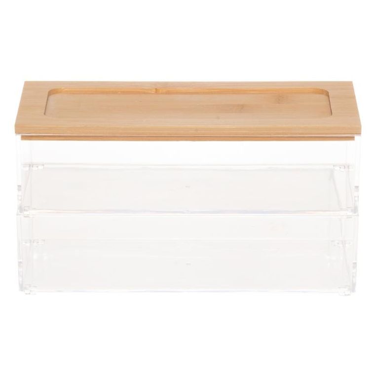 4living, Penny, pojemniki do przechowywania z pokrywką, 2 szt