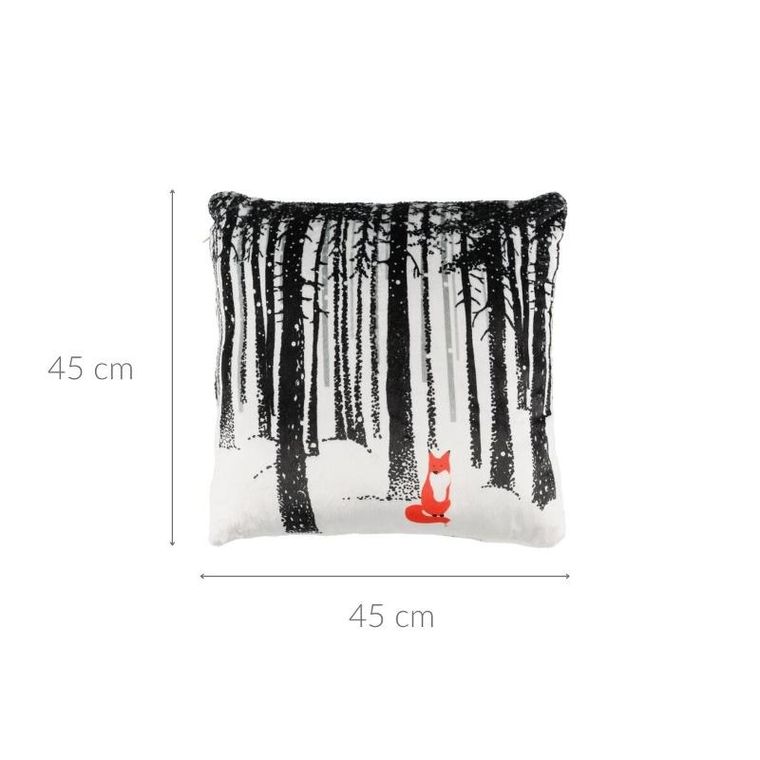 4living, poduszka ozdobna foxy, 45-45 cm