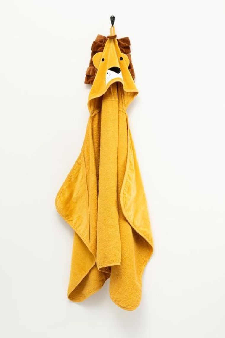 4living, ręcznik z kapturem, dla dzieci, Lion, 60-100 cm