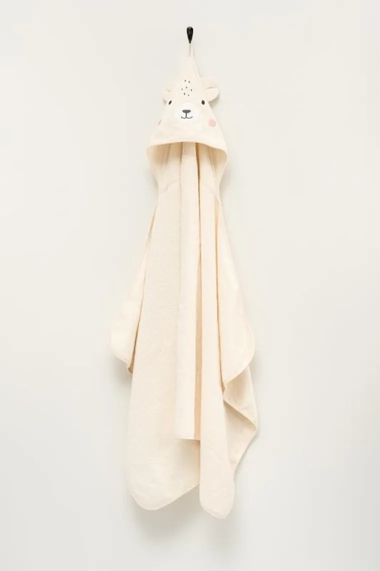 4living, ręcznik z kapturem, dla dzieci, Teddy, 70-140 cm