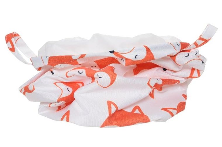 4living, tekstylny kosz z uszami, Foxy, 34-50 cm