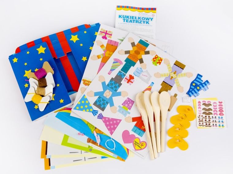 4M, kukiełkowy teatrzyk, zestaw kreatywny