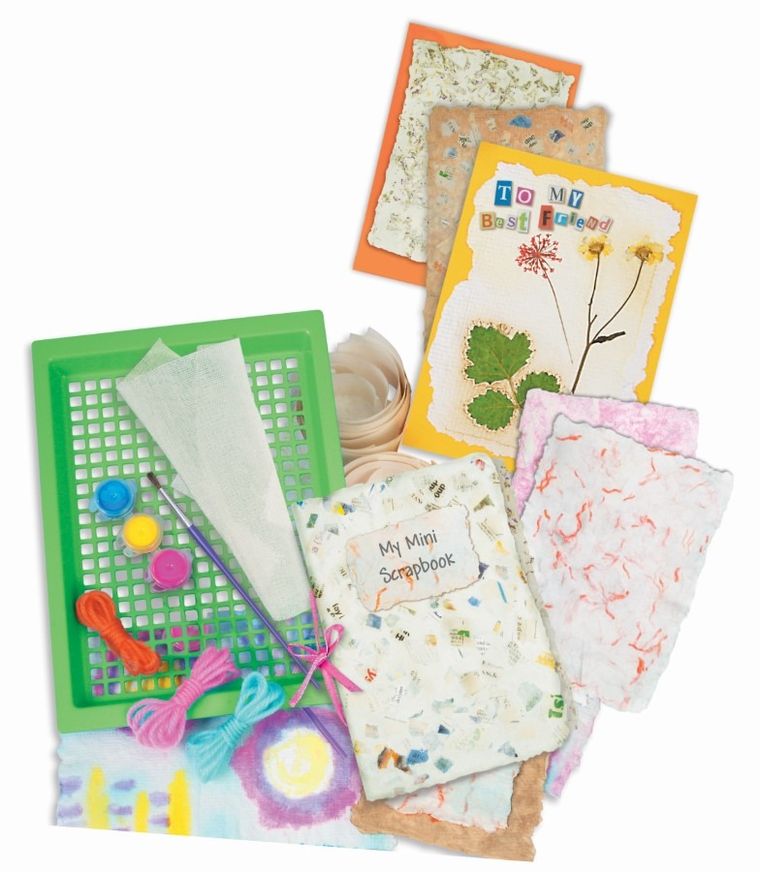 4M, papier czerpany, zestaw kreatywny