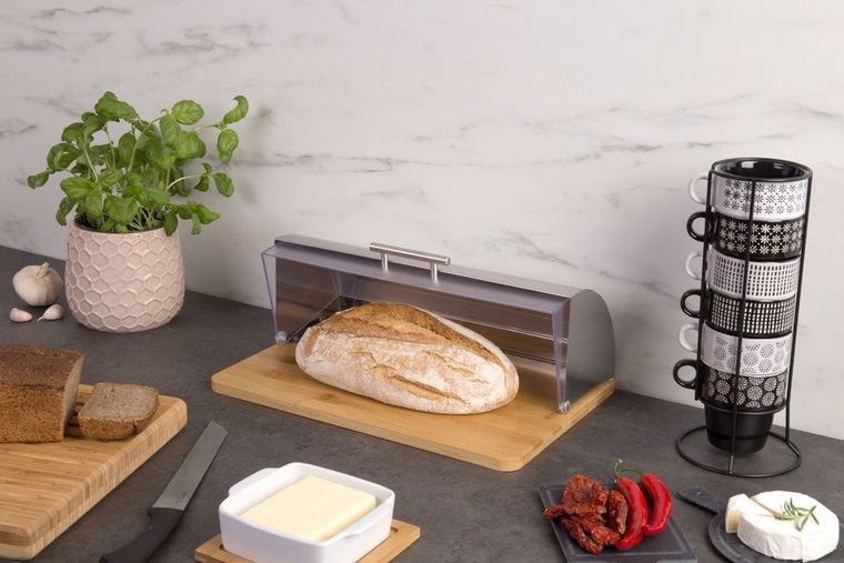 5five Simply Smart, bambusowy chlebak, 39-27-15 cm