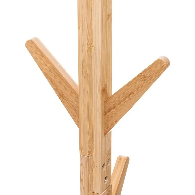 5five Simply Smart, bambusowy stojak do przedpokoju, Tree, 8 haczyków, 178 cm