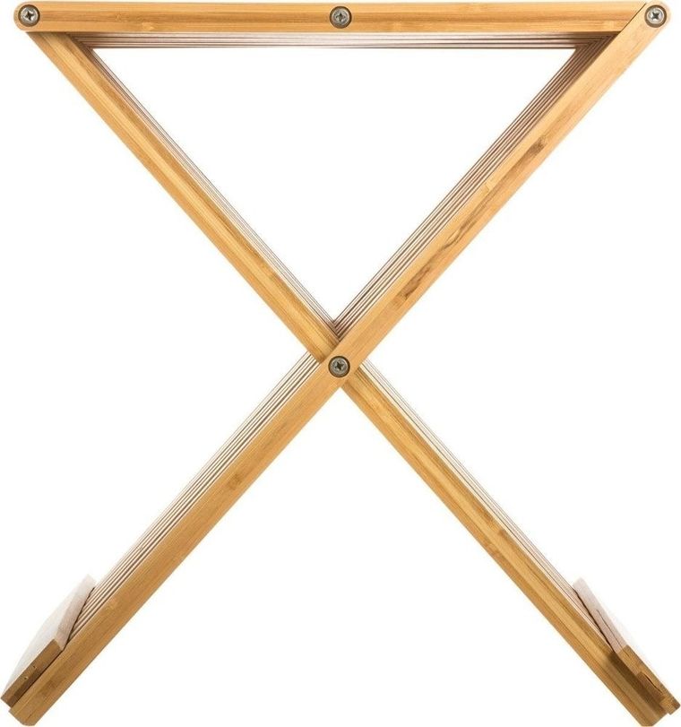 5five Simply Smart, bambusowy taboret, Bambou, składany