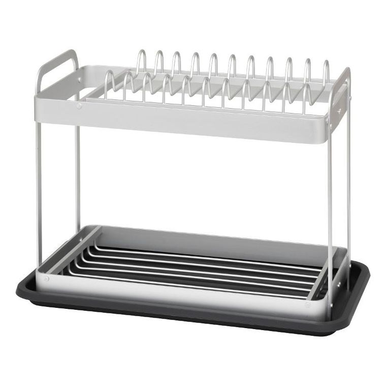 5five Simply Smart, bardzo wąska suszarka do naczyń 2-poziomowa, 42-23.2-35 cm