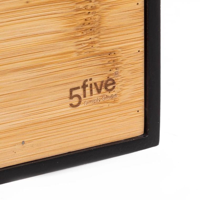 5five Simply Smart, Bava, pojemnik na drobiazgi, bambusowy, 3 szufladki