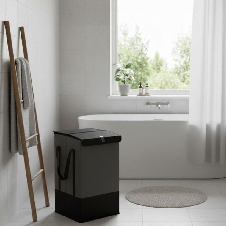 5five Simply Smart, Bicol, torba na pranie, zamykana, 45l