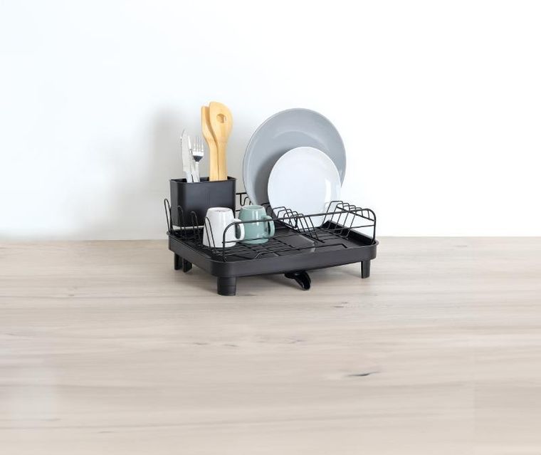 5five Simply Smart, Black Edition, suszarka do naczyń, 52,5-41,2-17 cm