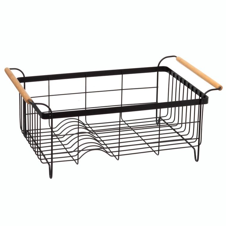 5Five Simply Smart, Blackwood, suszarka do naczyń, czarna, 43-32 cm