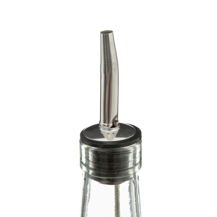 5five Simply Smart, butelki na oliwę i ocet z dozownikiem + stojak bambusowy