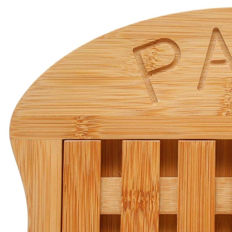 5five Simply Smart, deska bambusowa do krojenia chleba z miejscem na okruszki, 34-26-2 cm