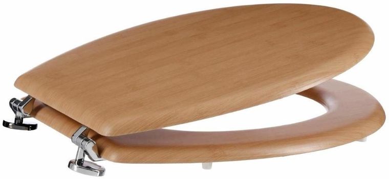 5five Simply Smart, deska sedesowa MDF, efekt bambusu, uniwersalna