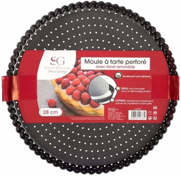 5five Simply Smart, forma do pieczenia tarty, quiche, metalowa, 28 cm