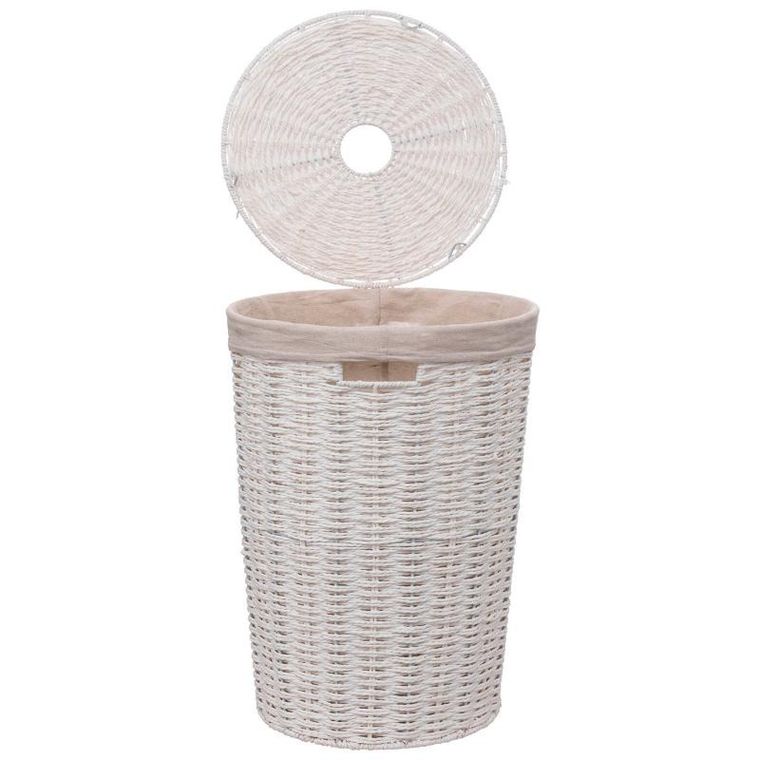 5five Simply Smart, kosz na pranie okrągły, 40l