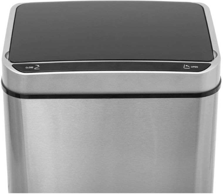 5five Simply Smart, kosz na śmieci automatyczny 40L, stal nierdzewna, srebrny