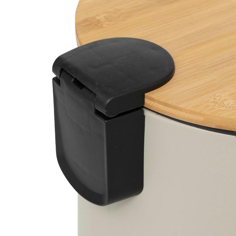 5five simply smart, kosz na śmieci modern, metalowy, 30 l