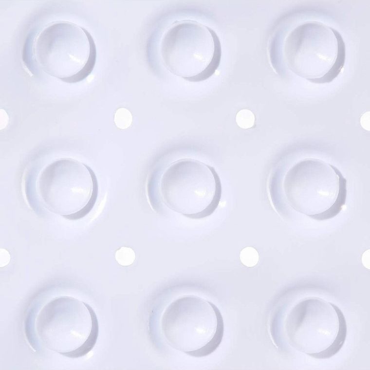 5five Simply Smart, mata antypoślizgowa do brodzika, 54-54 cm, biała