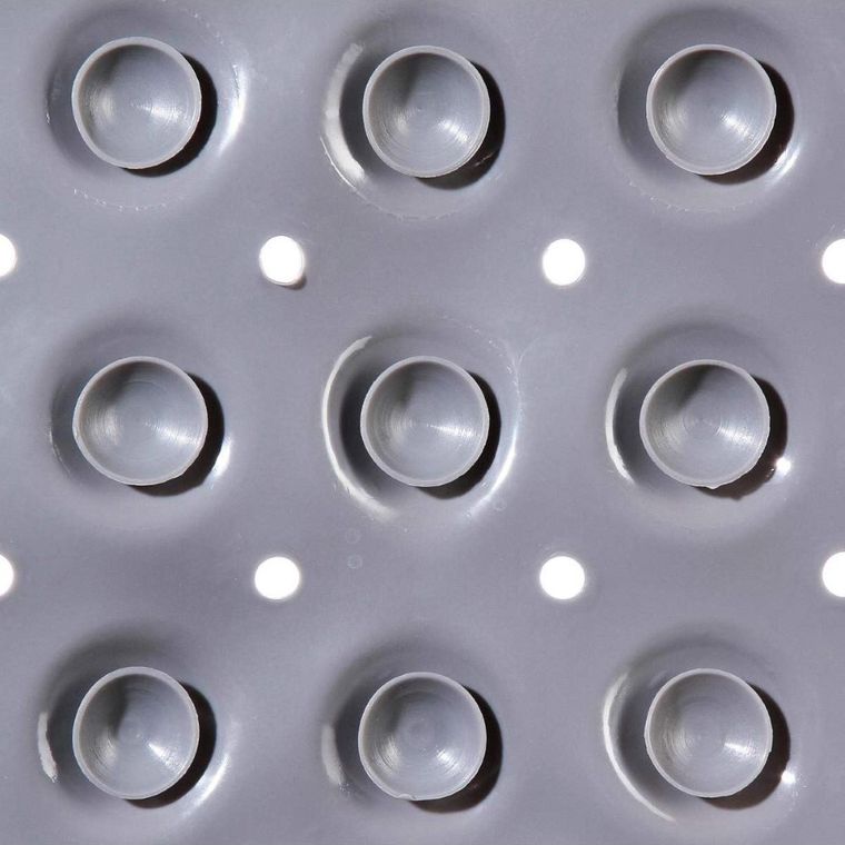 5five Simply Smart, mata antypoślizgowa do brodzika, 54-54 cm, szara