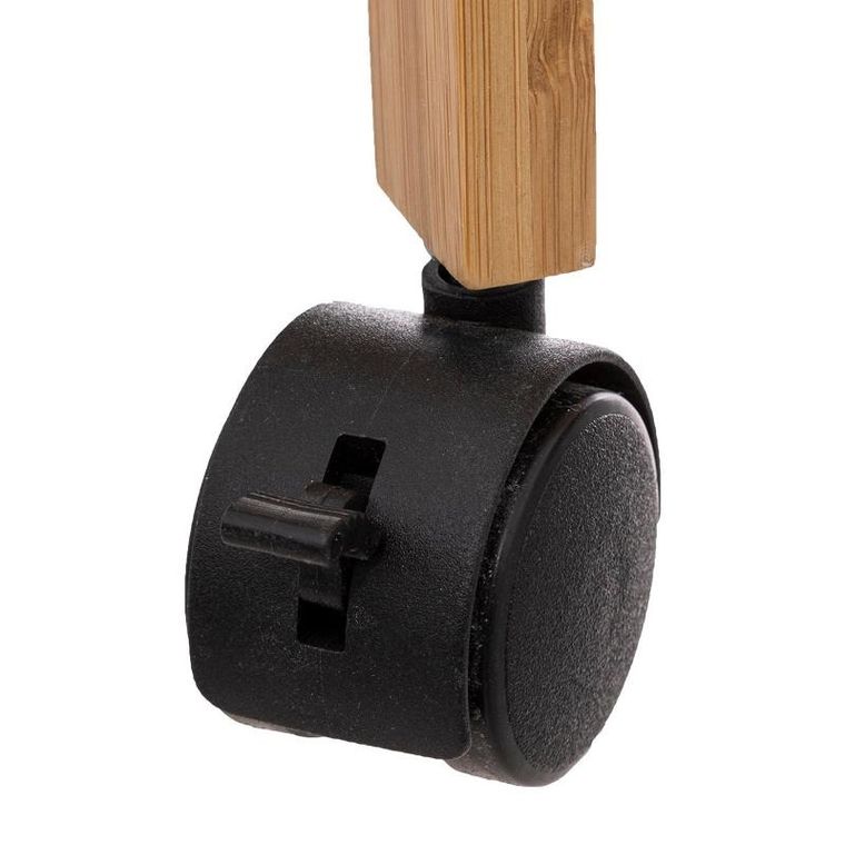 5five Simply Smart, mobilny regał kuchenny, Linha, 3 poziomy, bambusowy