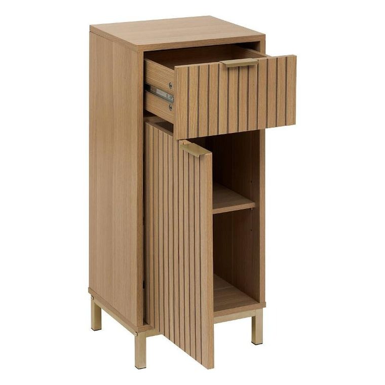 5five Simply Smart, niska szafka łazienkowa, Tasso, 33-28-80 cm