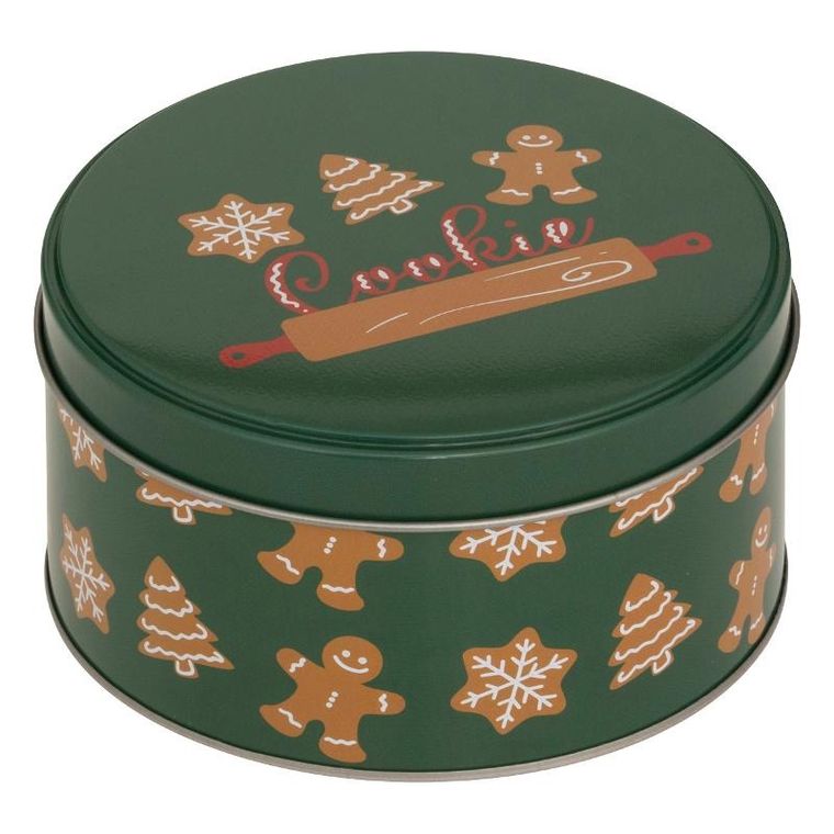 5five Simply Smart, okrągły pojemnik na ciastka, metal, 3 szt.