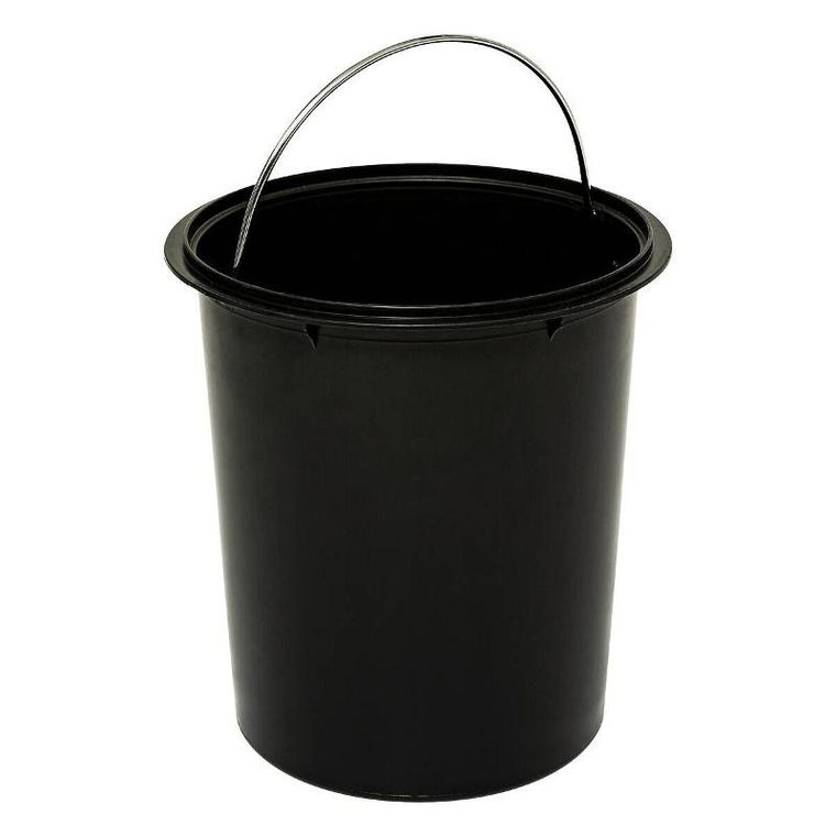 5five Simply Smart, Onyx, kosz na śmieci do łazienki, 5l