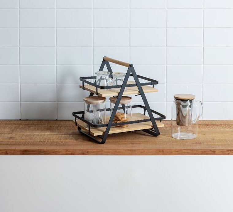 5five Simply Smart, Ordera, półka stojąca na blat kuchenny, 2-poziomy, 30,5-22,5-29 cm