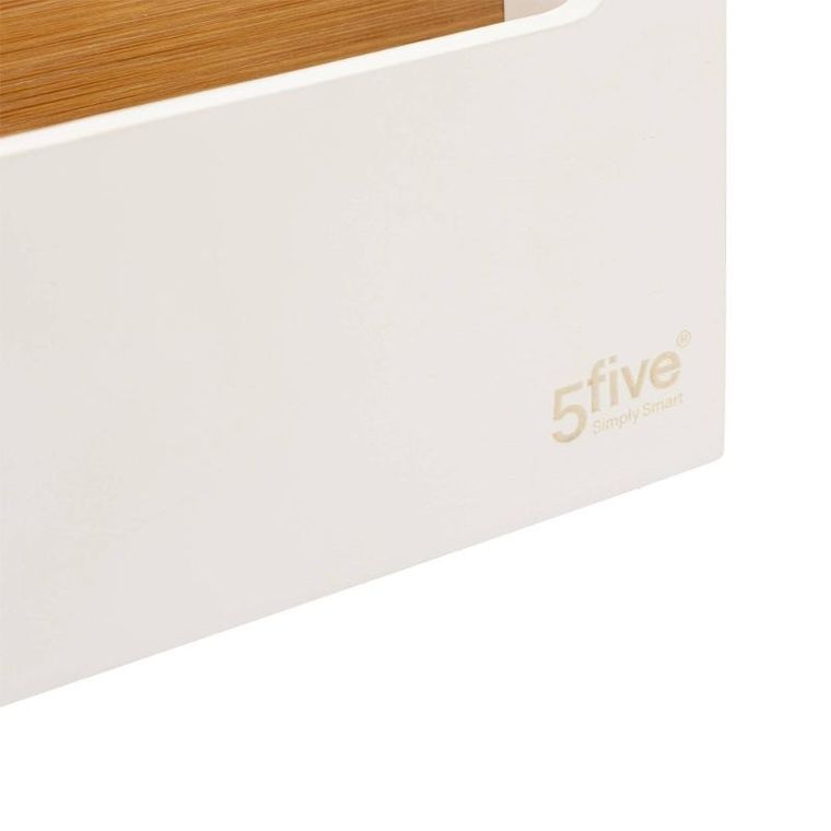5five Simply Smart, organizer bambusowy na kosmetyki, 5 przegródek