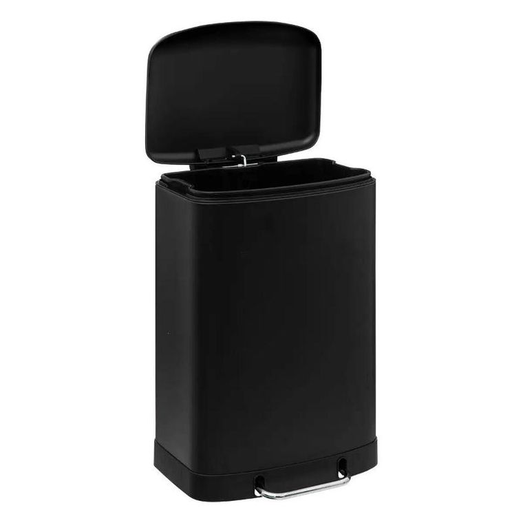 5five Simply Smart, pojemny kosz na śmieci, stal nierdzewna, 50 l