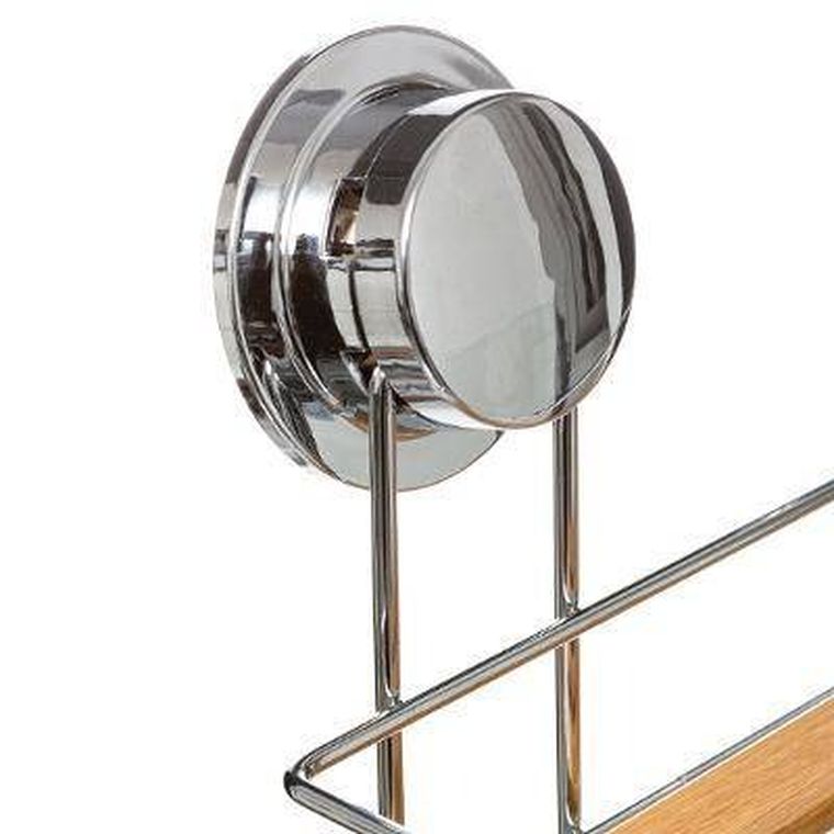 5five Simply Smart, półka pod prysznic, Venterra, 2 poziomy, metalowa, 25-13.2-36.5 cm