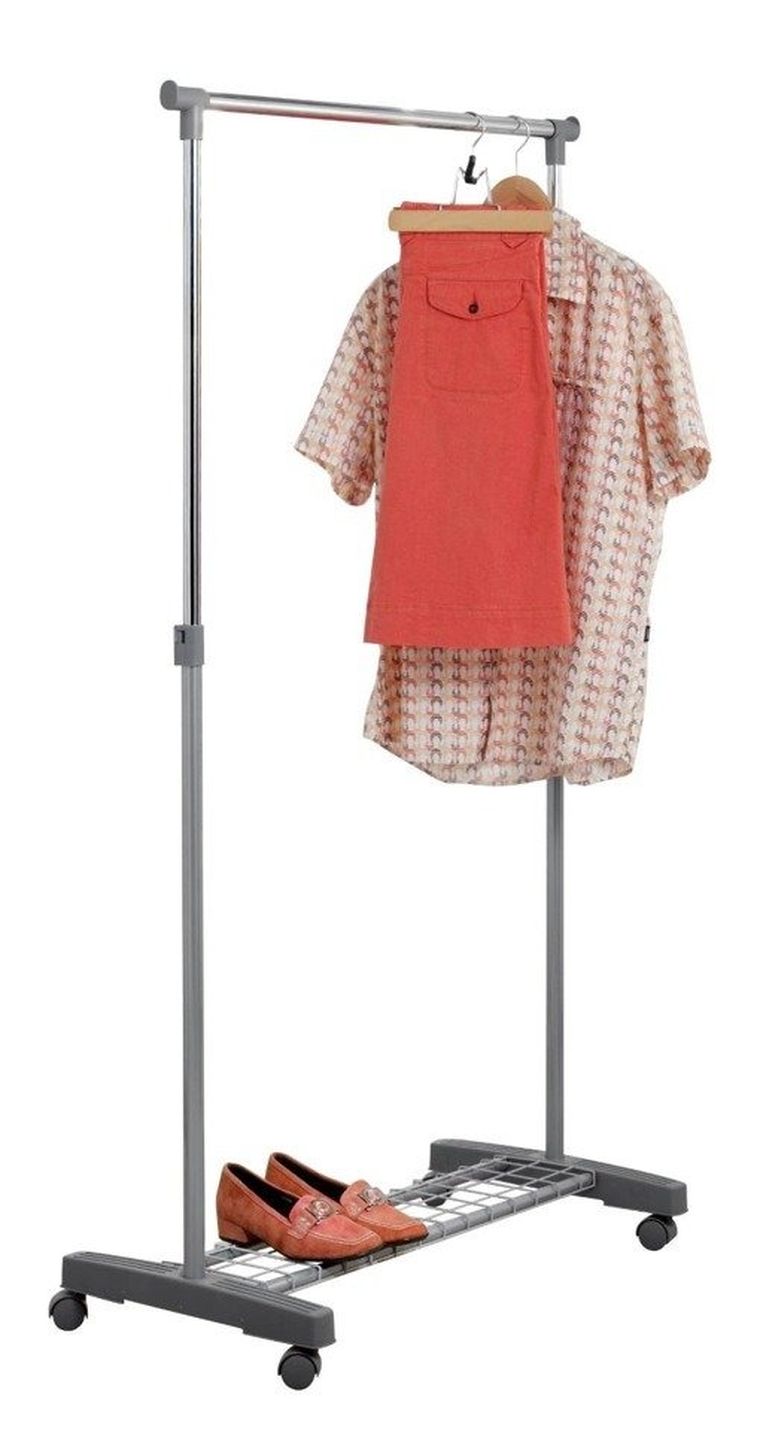 5five Simply Smart, stojak na ubrania, 1 poziomowy, na kółkach