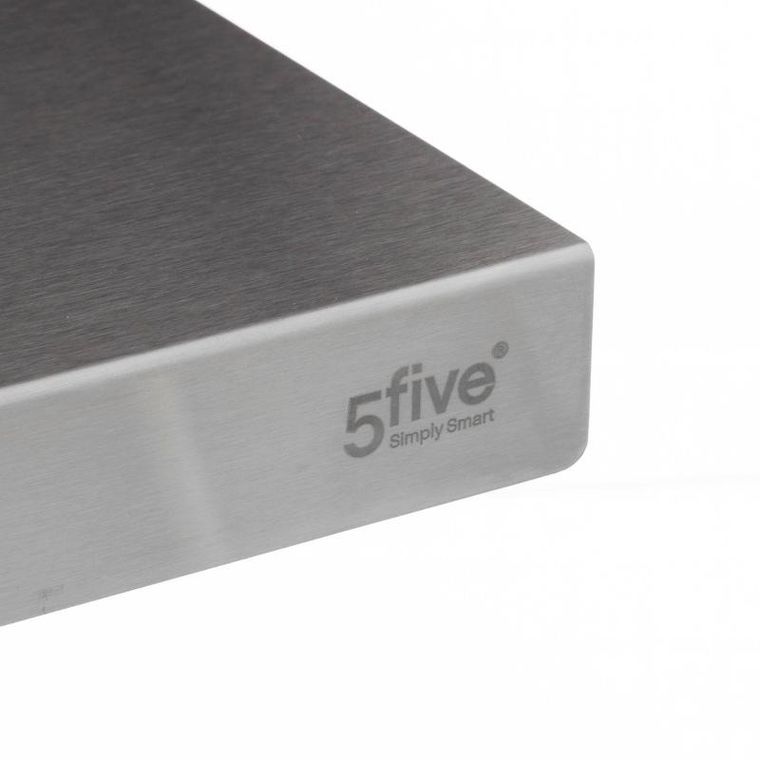 5five Simply Smart, stolnica stalowa z rantem, 50-40 cm