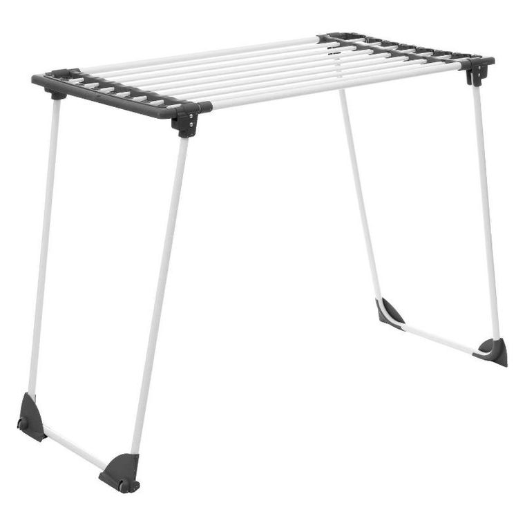 5five Simply Smart, suszarka na pranie stojąca Sinai, metalowa, na kółkach, 180 cm