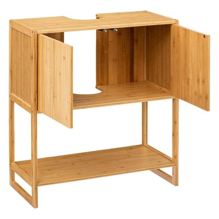 5five Simply Smart, szafka pod umywalkę, Lab'n Modul, bambusowa