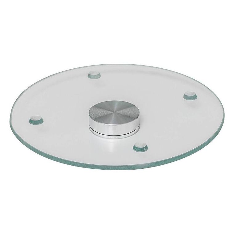 5five Simply Smart, Szklana, taca obrotowa, efekt marmuru, średnica 32 cm