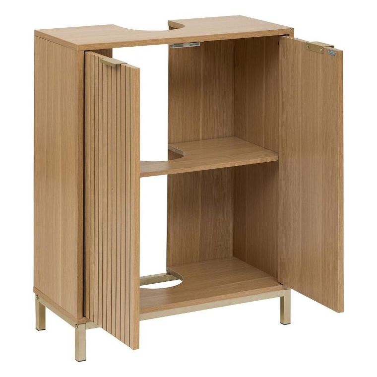 5five simply smart, Tasso, szafka pod umywalkę nablatową, 60-28,5-80 cm