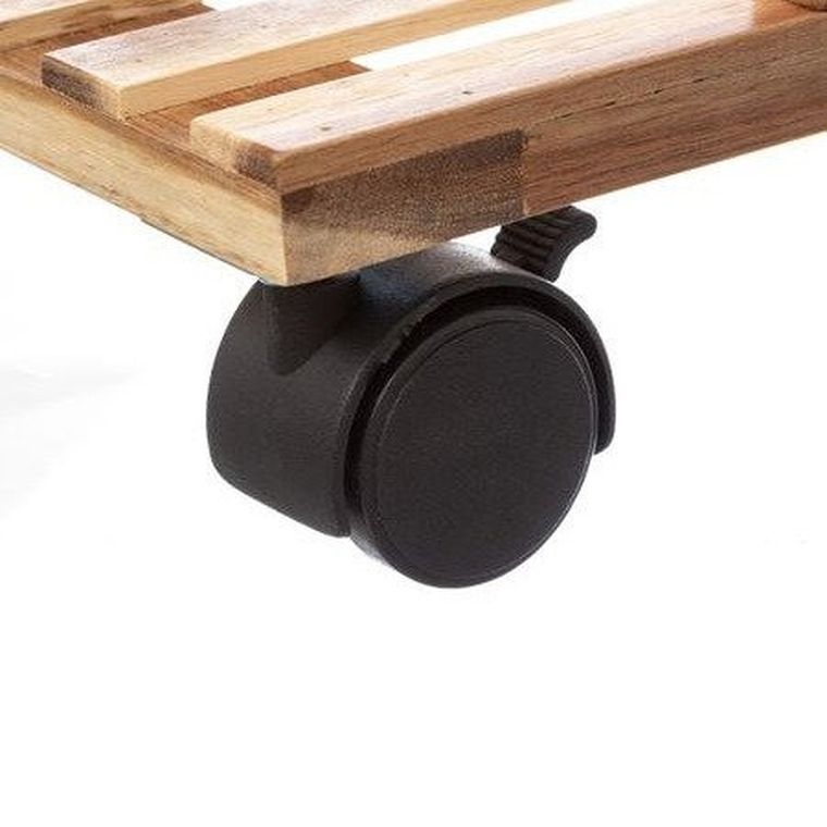 5five Simply Smart, uniwersalny regał mobilny z 4 poziomami, 30-41-88 cm, czarny