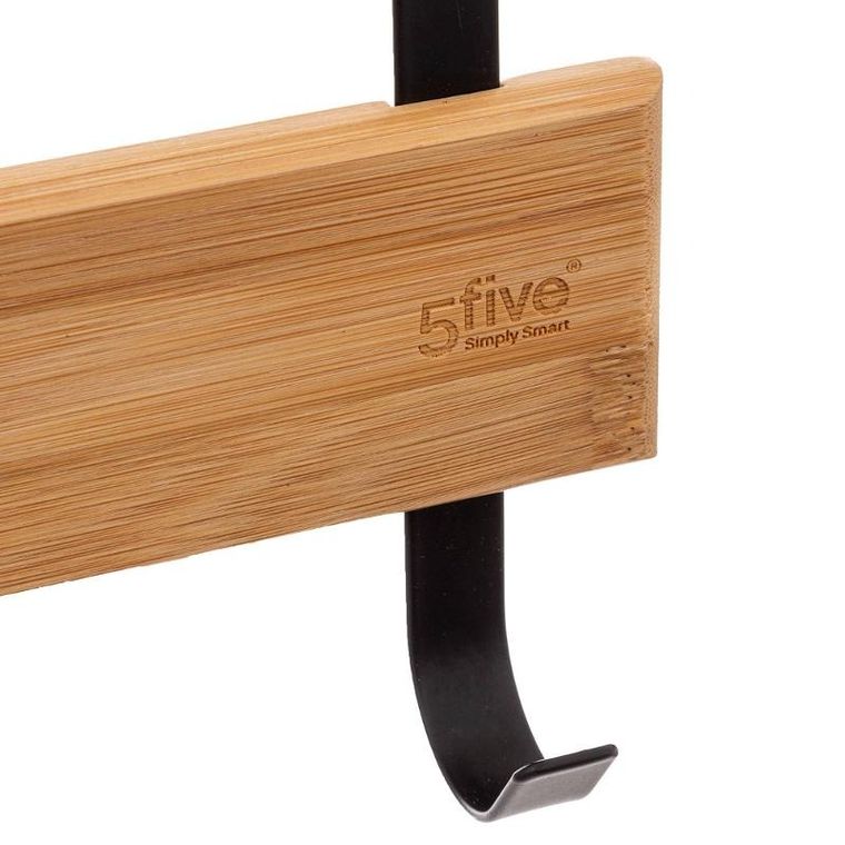 5five Simply Smart, wieszak łazienkowy na drzwi, 5 haczyków