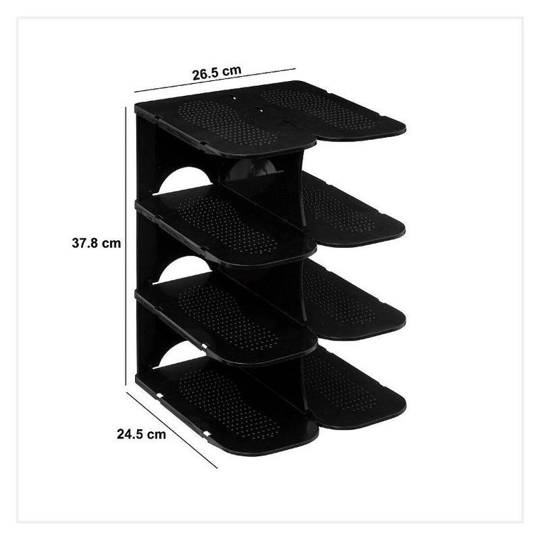 5five Simply Smart, wieszak na buty do szafy na 4 pary